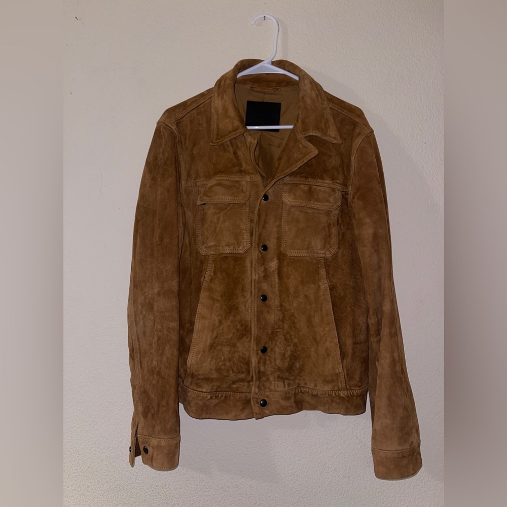 All Saints Suede Jacket